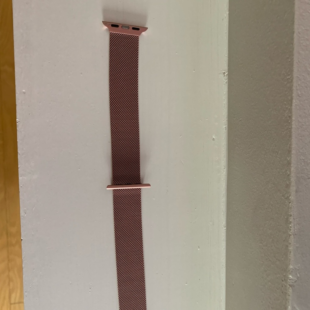 Blush magnetic Apple Watch band